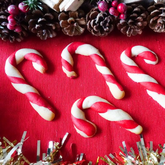 candy cane cookies