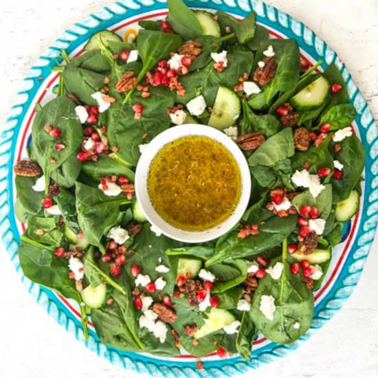 Easy Festive Low Carb Holiday Salad