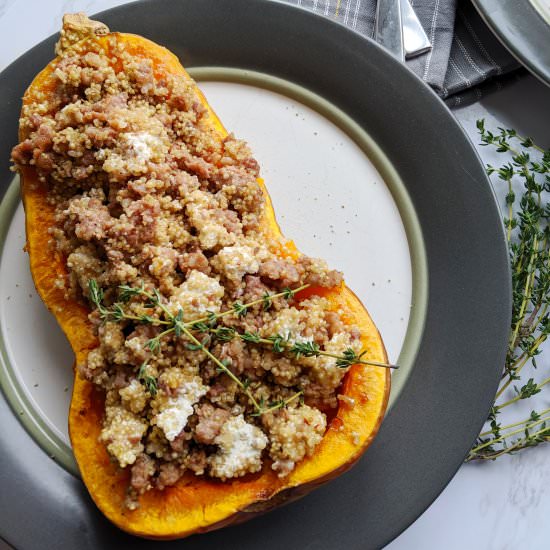 Stuffed Butternut Squash