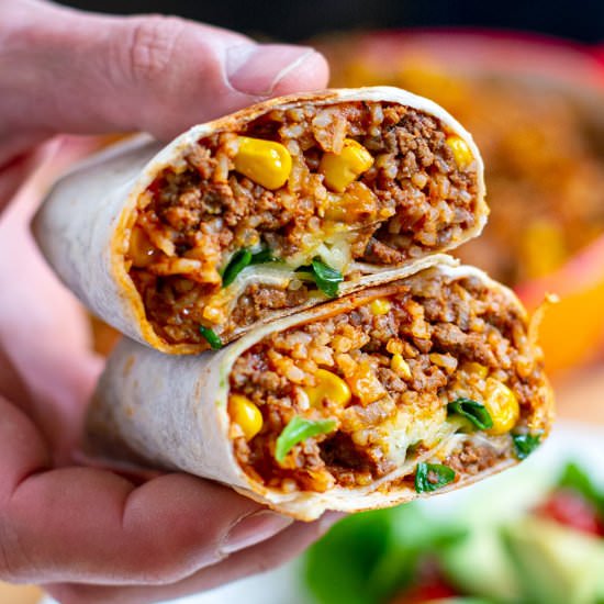 Instant Pot Burritos