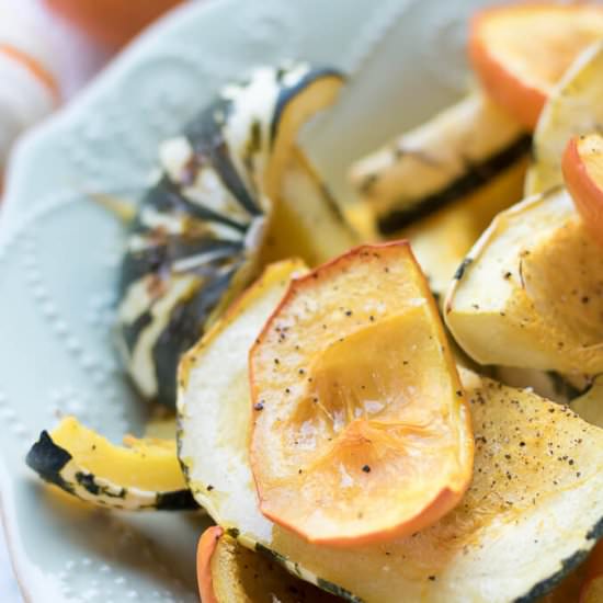 Oven Roasted Mini Pumpkin Squash