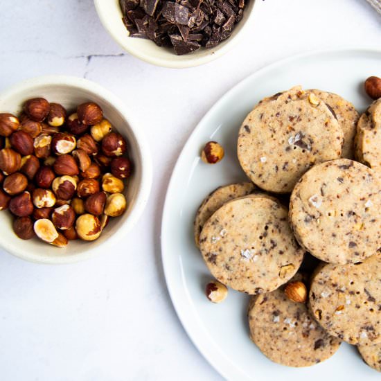 Chocolate Hazelnut Cookies
