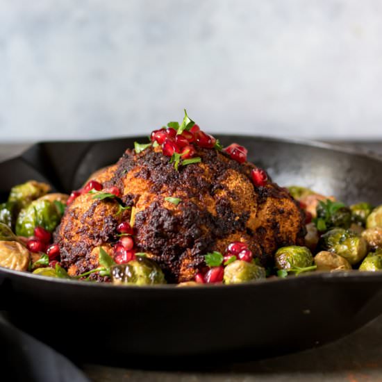 Whole Roasted Cauliflower