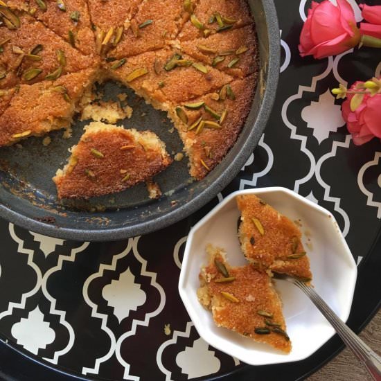 BAKED RAVA KESARI
