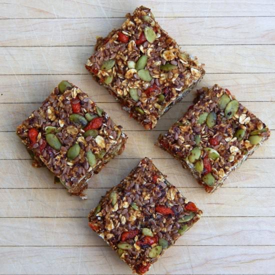 Sourdough Granola Bars