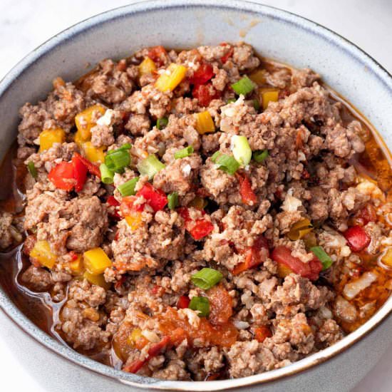 Italian Stuffed Pepper Soup Recipe
