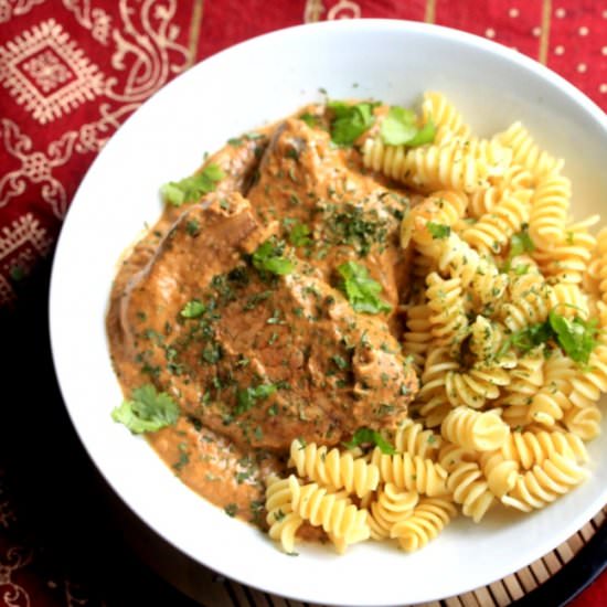 Pork Chops Paprikash