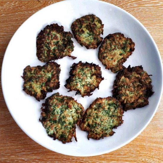 Dill Cauliflower Fritters
