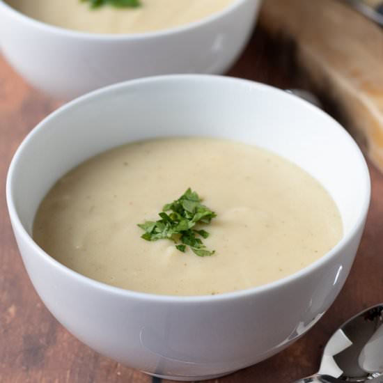 Creamy Parsnip Soup
