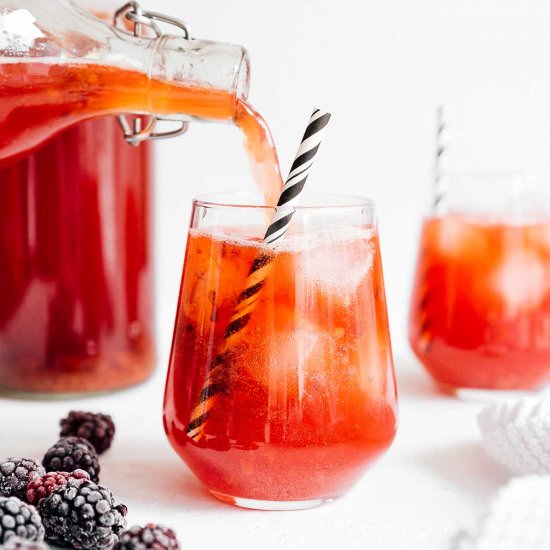 Blackberry Vanilla Kombucha