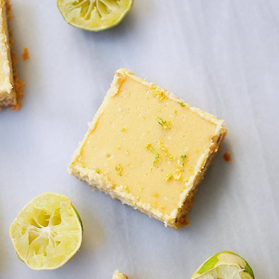 Key lime pie bars