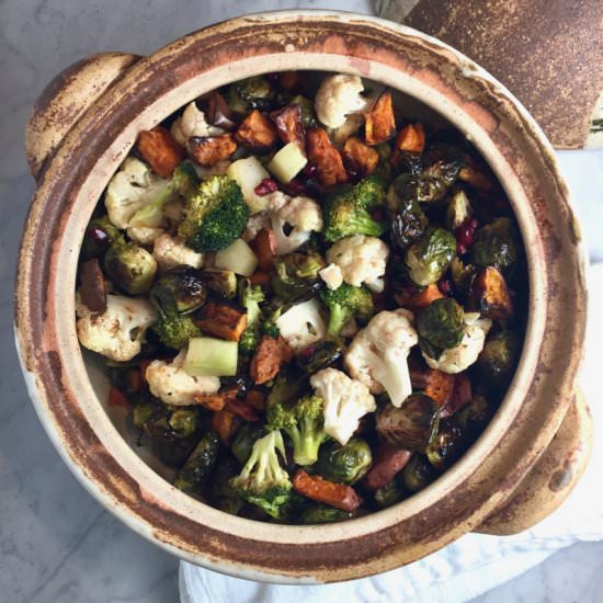 Roasted Vegetables with Pomegranate