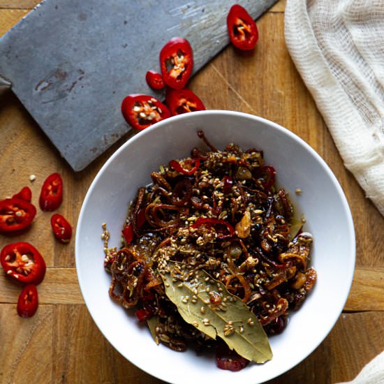 Crispy Chili Crunch Oil