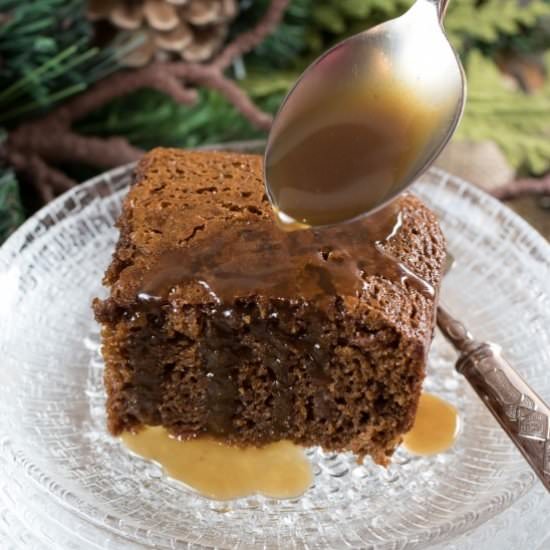 Warm Gingerbread Cake