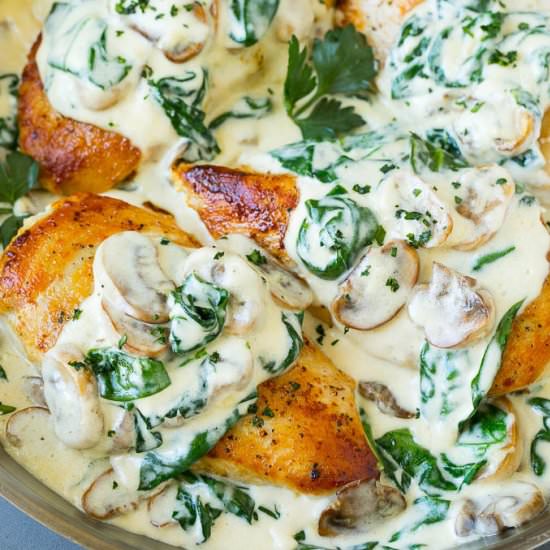 Chicken Florentine