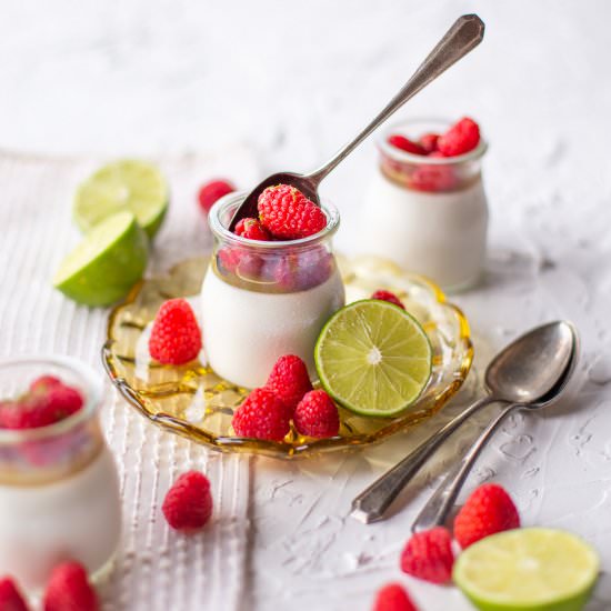 Coconut Panna Cotta