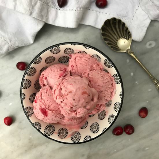 Cranberry Ice Cream