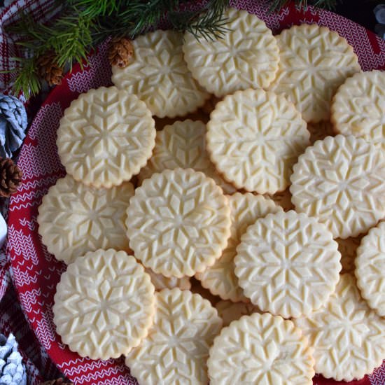 Stamped Shortbread Cookies