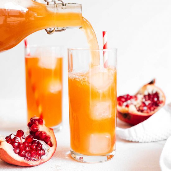 Pomegranate Kombucha