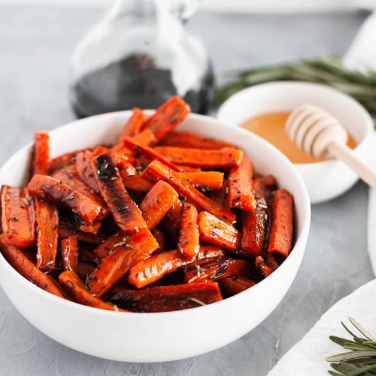Balsamic Honey Carrots