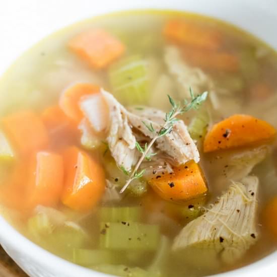 Homemade Turkey Soup
