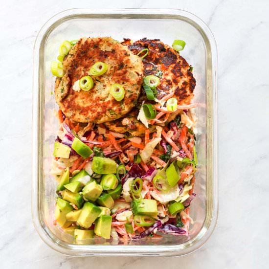 Salmon Patties Meal-Prep