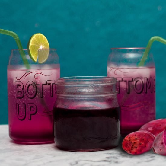 Prickly Pear Juice and Syrup