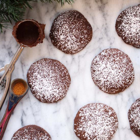 Mexican Hot Chocolate Cookies
