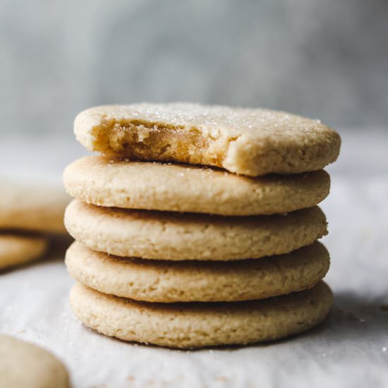 Almond Flour Sugar Cookies