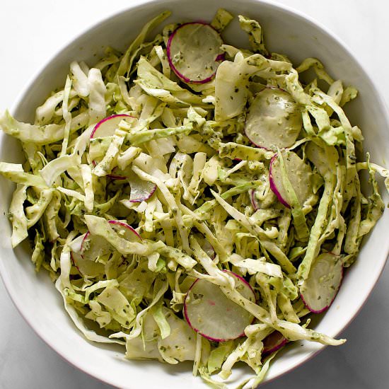 Creamy Cilantro Slaw