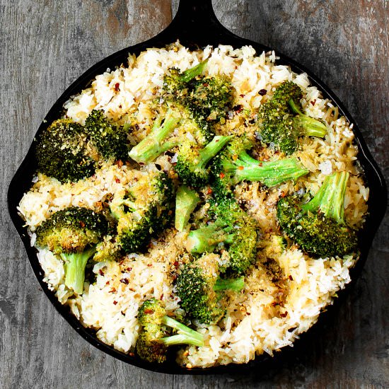 Vegan Broccoli Cheese Casserole
