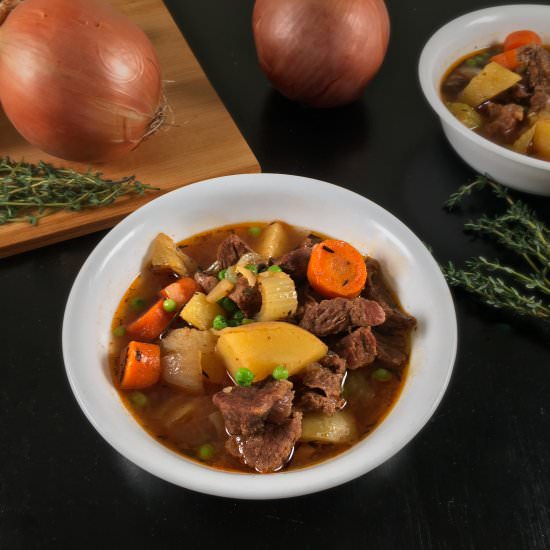 Instant Pot Beef Stew with Cider