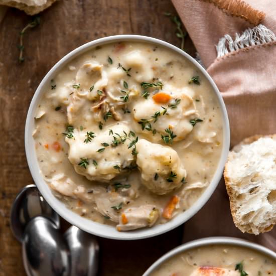 Chicken and Dumplings Soup
