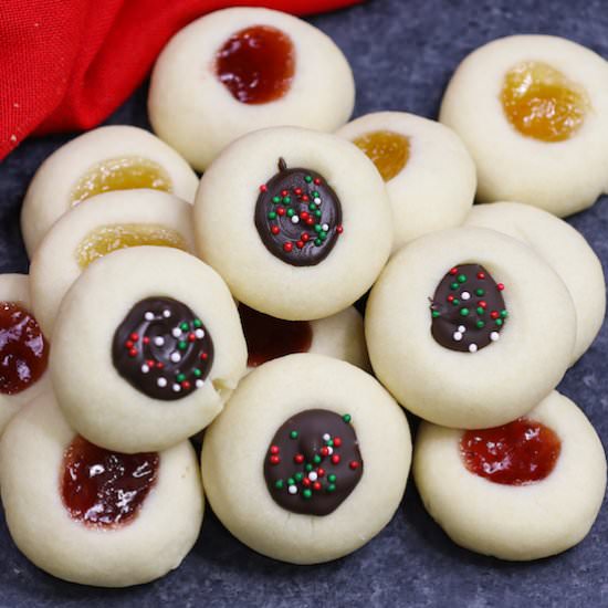 Easy Thumbprint Cookies