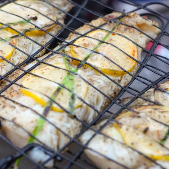 The Best Grilled Cod