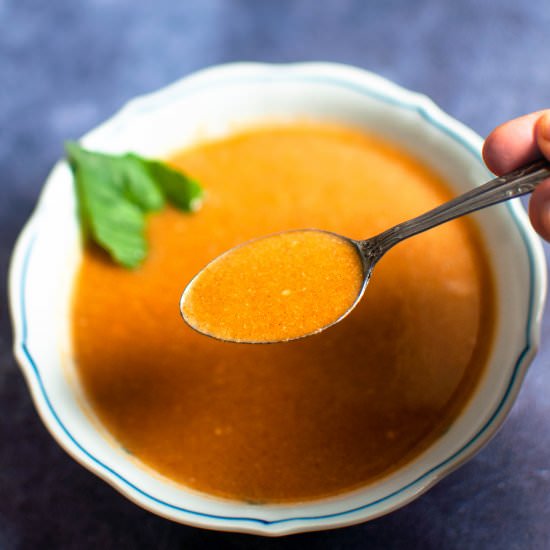Easy Vegan Pumpkin Soup