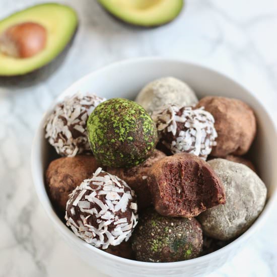 Customizable Avocado Truffles