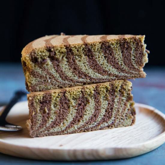 Zebra Ogura Cake