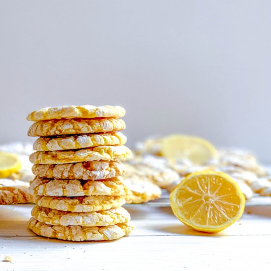 Lemon Crinkle Cookies