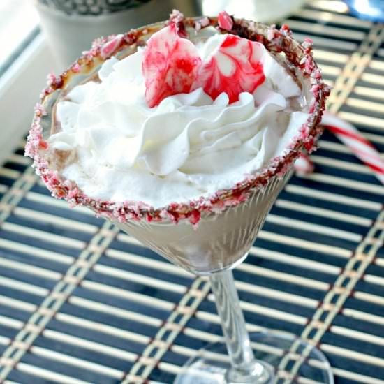 Peppermint Brownie Martini
