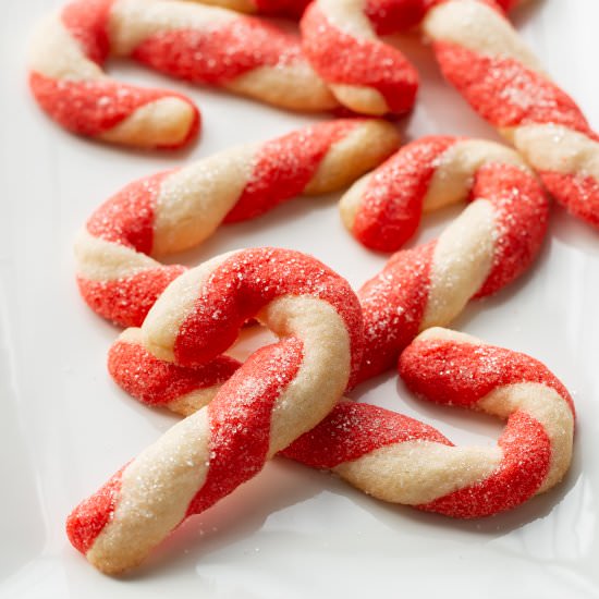 Candy Cane Cookies