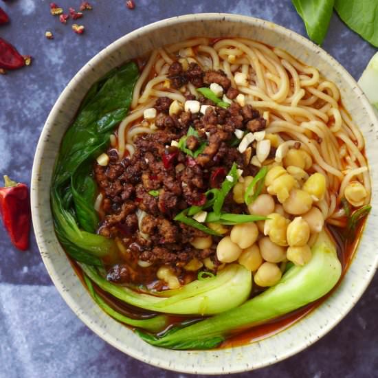 Spicy Chongqing noodles