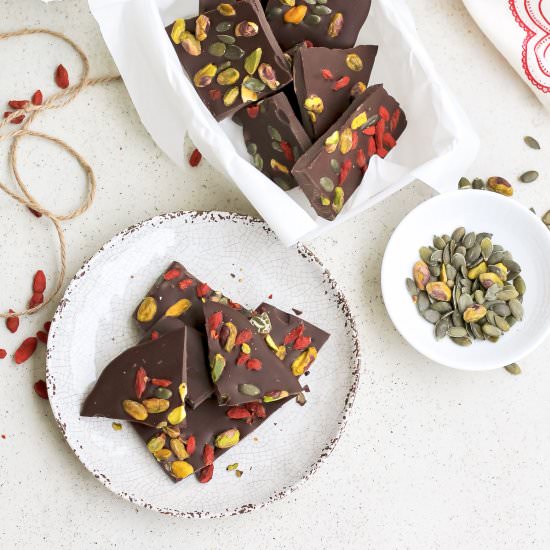 Dark Chocolate Bark