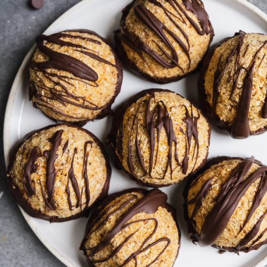 Vegan Chocolate Pumpkin Macaroons