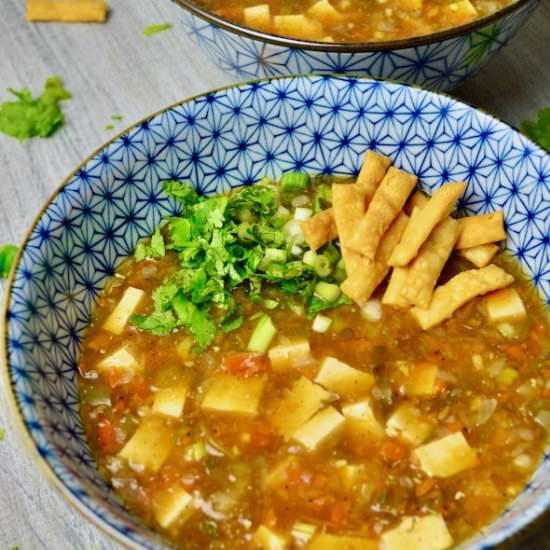SPICY MANCHOW SOUP