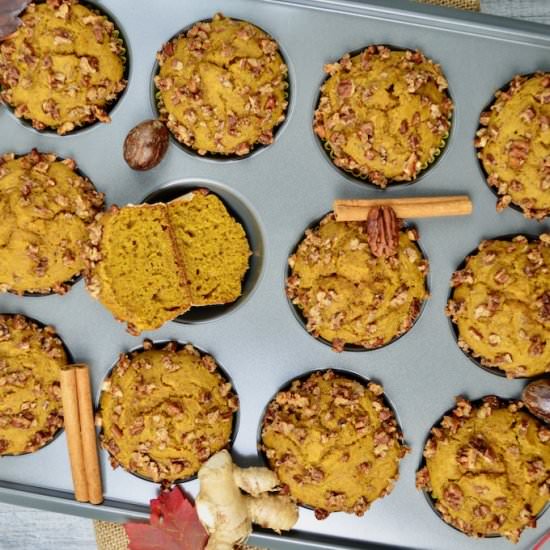 KABOCHA SQUASH VEGAN MUFFINS