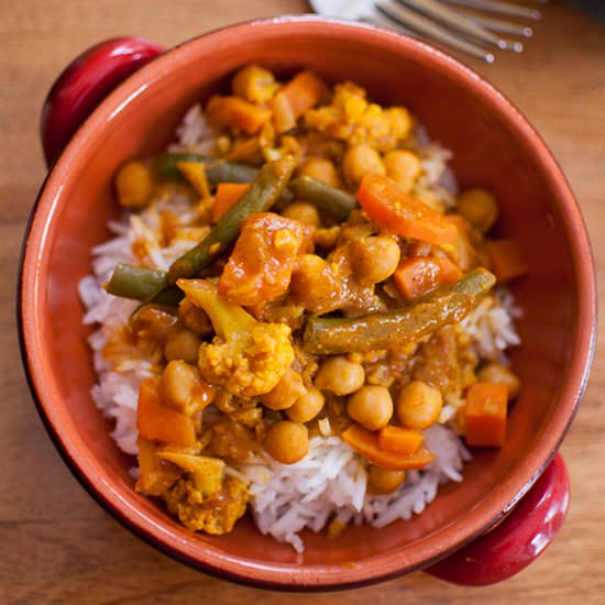 Coconut Vegetable Curry