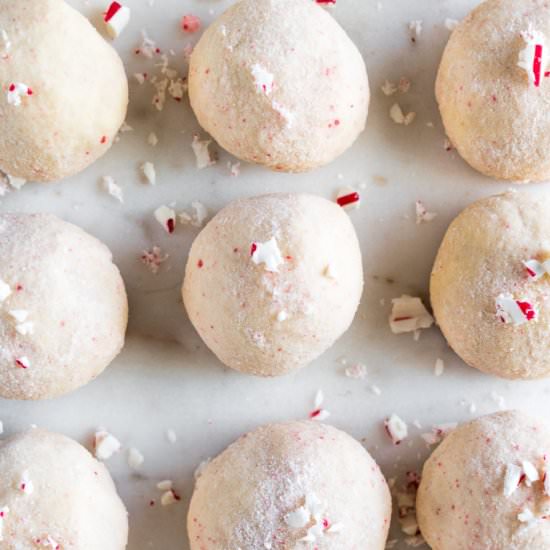 Peppermint Meltaway Cookies