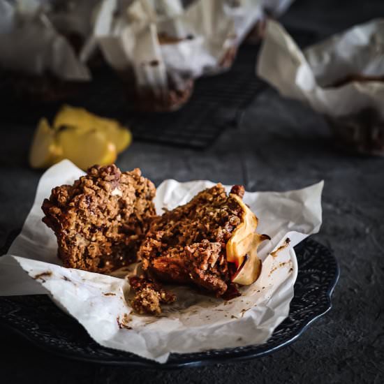 Apple Cinnamon Crumble Muffins