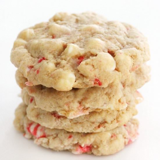 V/GF White Choco Peppermint Cookies